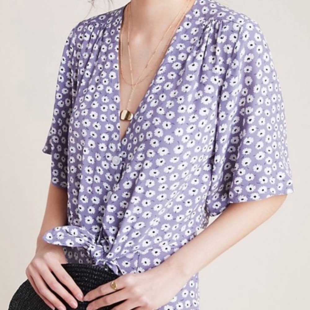 Anthropologie Faithfull Danica Crop Top - Picture 5 of 7